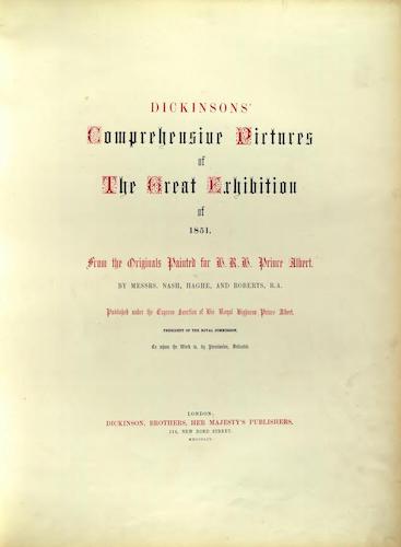 Dickinsons' Great Exhibition of 1851 (1852)