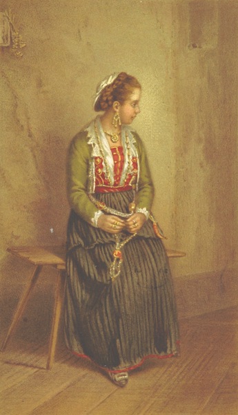 Die Serben an der Adria - Eine Frau aus den Castelli (1870)