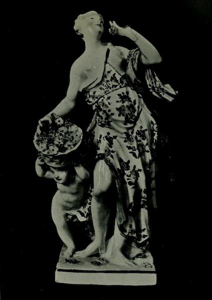 Dresden China - A Neo-classic Statuette of Spring  (1909)