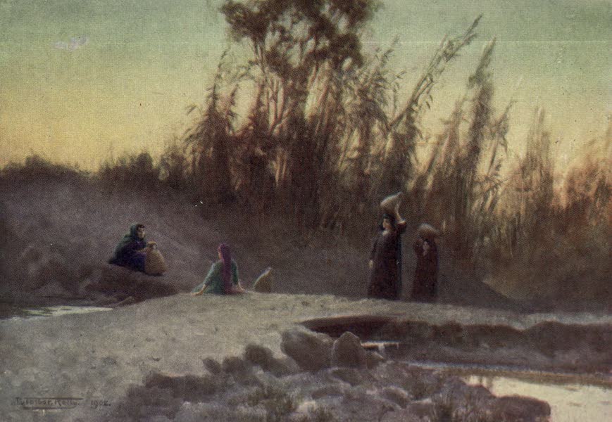 Egypt, Painted and Described - At the Well (1902)