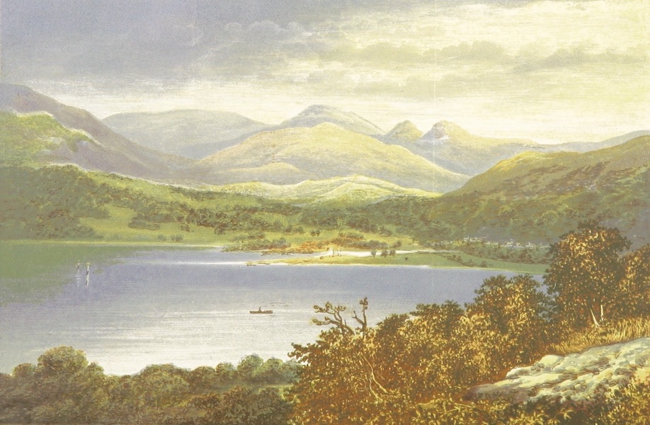 English Lake Scenery - Windemere, Head of the Lake (1880)