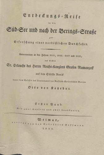 Sailing - Entdeckungsreise in die Sudsee und nach der Berings-Strabe Vol. 1