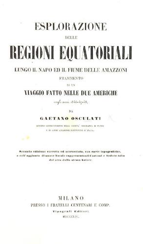 Aquatint & Lithography - Esplorazione delle Regioni Equatoriali