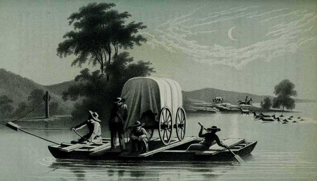Exploration and Survey of the Valley of the Great Salt Lake of Utah - Crossing of the Platte (1852)