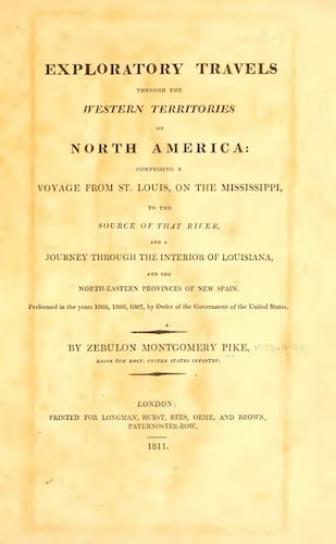 American Southwest - Exploratory Travels Through the Western Territories of North America