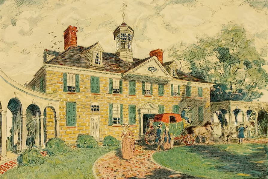 Famous Colonial Houses - Mount Vernon (1921)