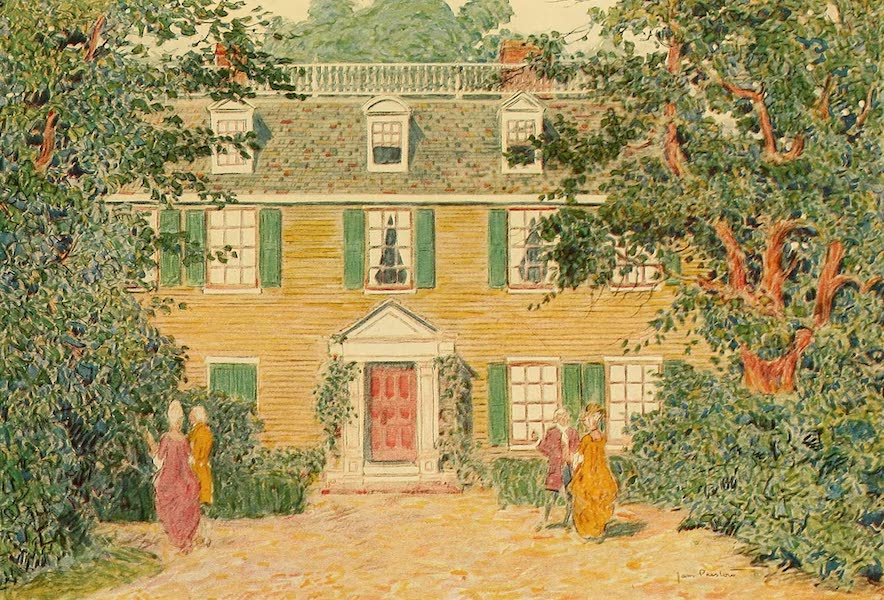 Famous Colonial Houses - The Quincy Homestead (1921)