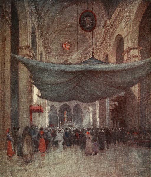 Florence & Some Tuscan Cities Painted and Described - Interior of the Cathedral of Santa Maria del Fiore (1905)