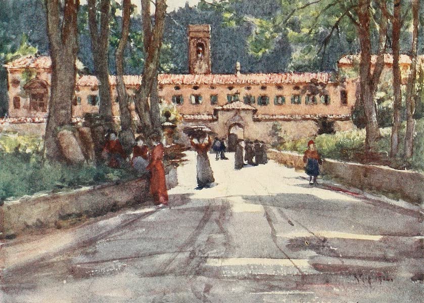 Florence & Some Tuscan Cities Painted and Described - The Old Monastery at Vallombrosa (1905)