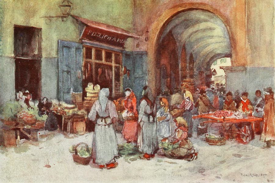 Street Sellers, Pisa