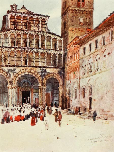 West Front of the Cathedral of San Martino Lucca