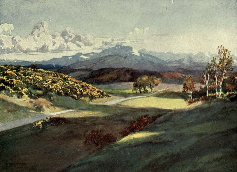 The Pyrenees from near Pamiers