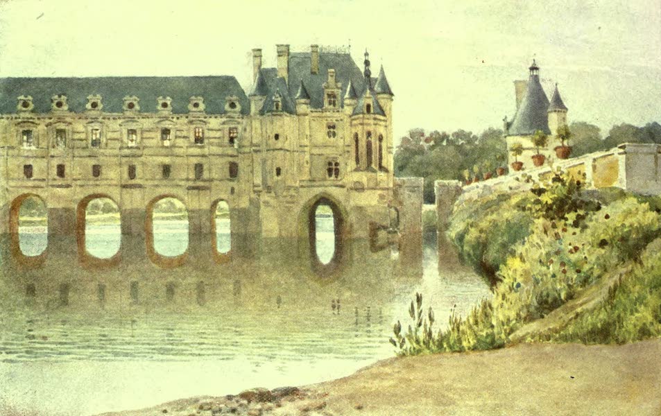 France by Gordon Home - The Chateau of Chenonceaux (1918)