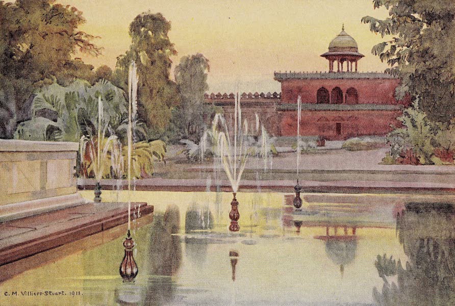 Gardens of the Great Mughals - V. Evening in the Gardens of the Taj * (1913)