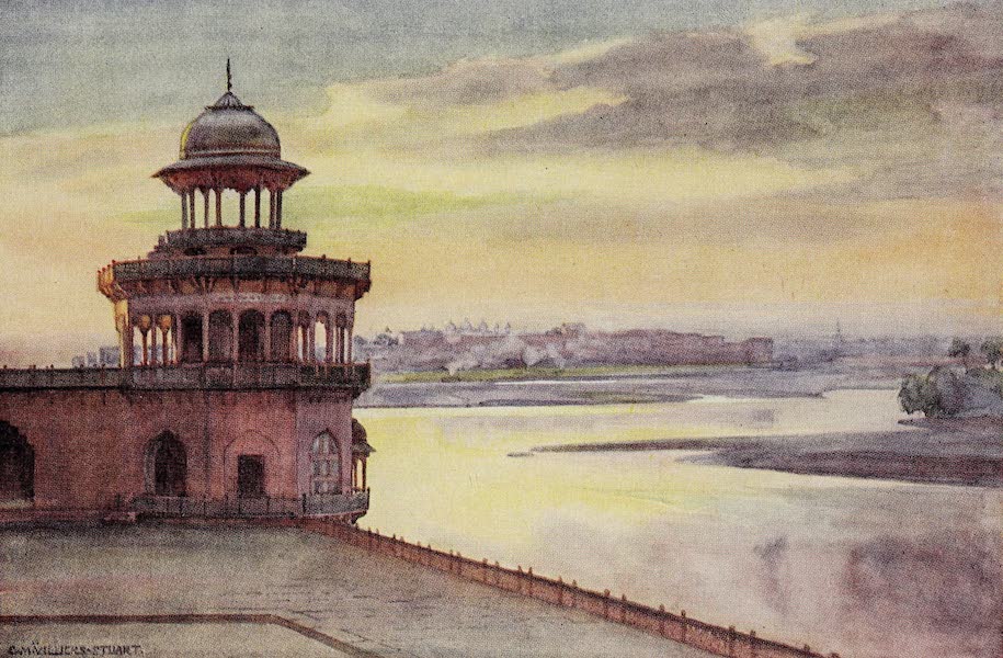 Gardens of the Great Mughals - XII. The River Terrace of the Taj* (1913)