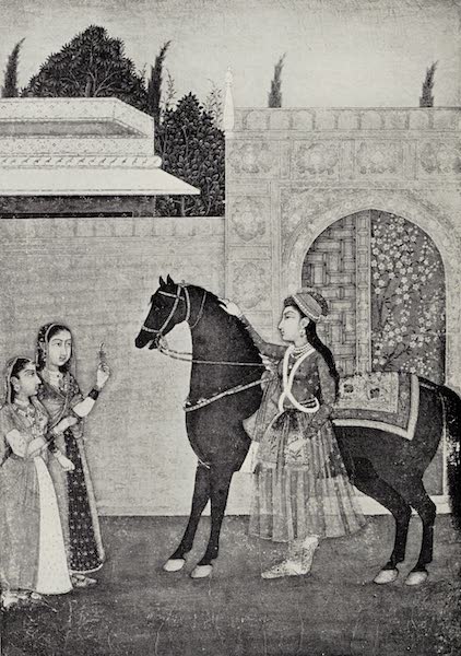 Gardens of the Great Mughals - XX. A Princess at her Garden Gate (1913)