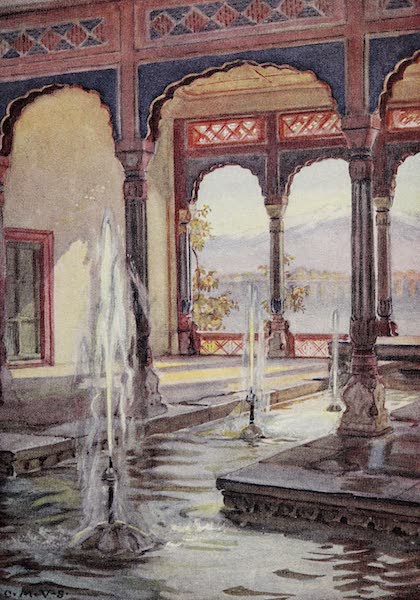 Gardens of the Great Mughals - XXV. The Lower Pavilion (Nishat Bagh)* (1913)