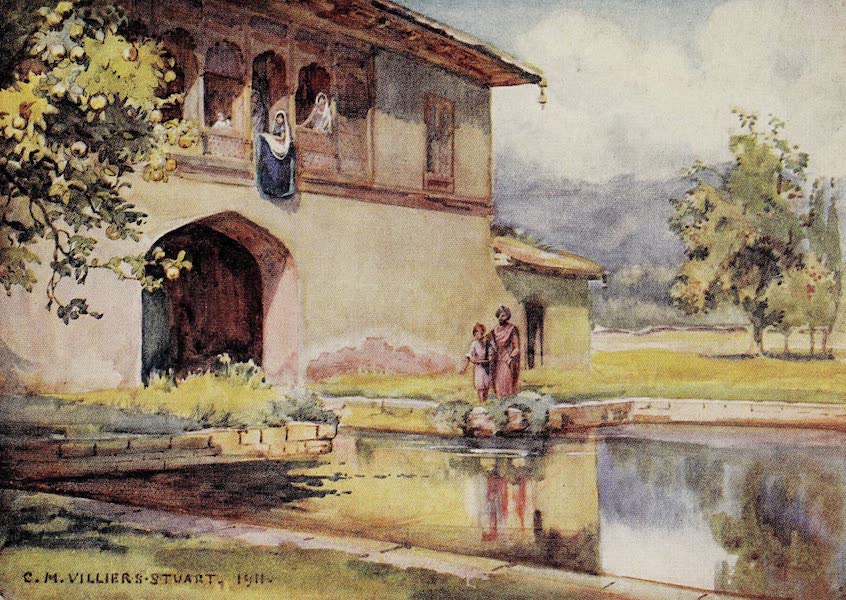 Gardens of the Great Mughals - XXIX. Autumn at Achibal* (1913)