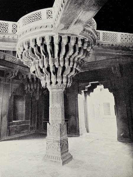 Gardens of the Great Mughals - XXXIX. The Pillar of Vishnu (Fatehpur Sikri) (1913)