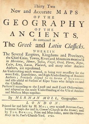 Madras - Geographia Antiqua Latinorum et Graecorum