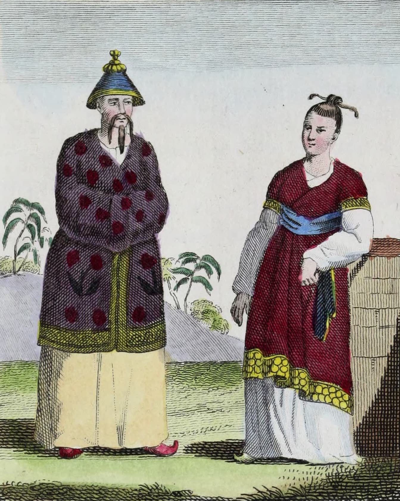 Geographie Vivante, ou, Tableaux Raisonnes - Chinois (1821)