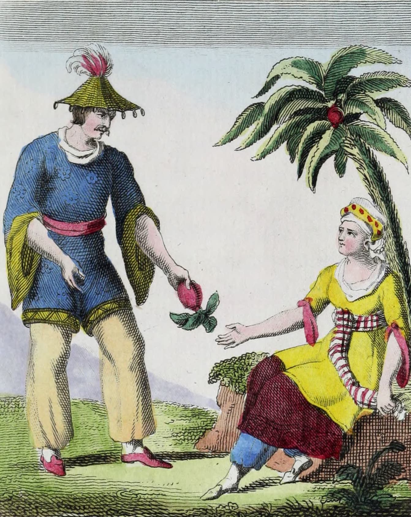 Geographie Vivante, ou, Tableaux Raisonnes - Indiens (1821)