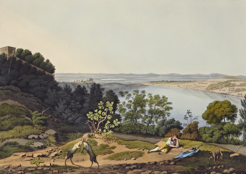 Grecian Remains in Italy - Lake of Albano (1st View) (1812)