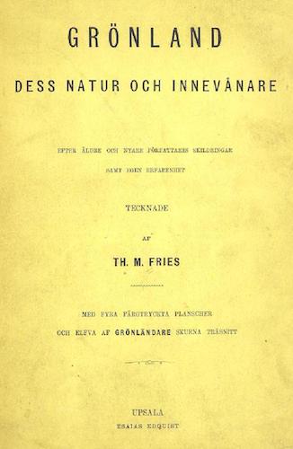 Aquatint & Lithography - Gronland, dess Natur och Innevanare