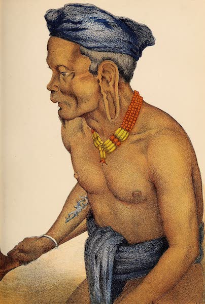 Head-Hunters of Borneo - Sibau Mobang, Chief of the Cannibals (1882)