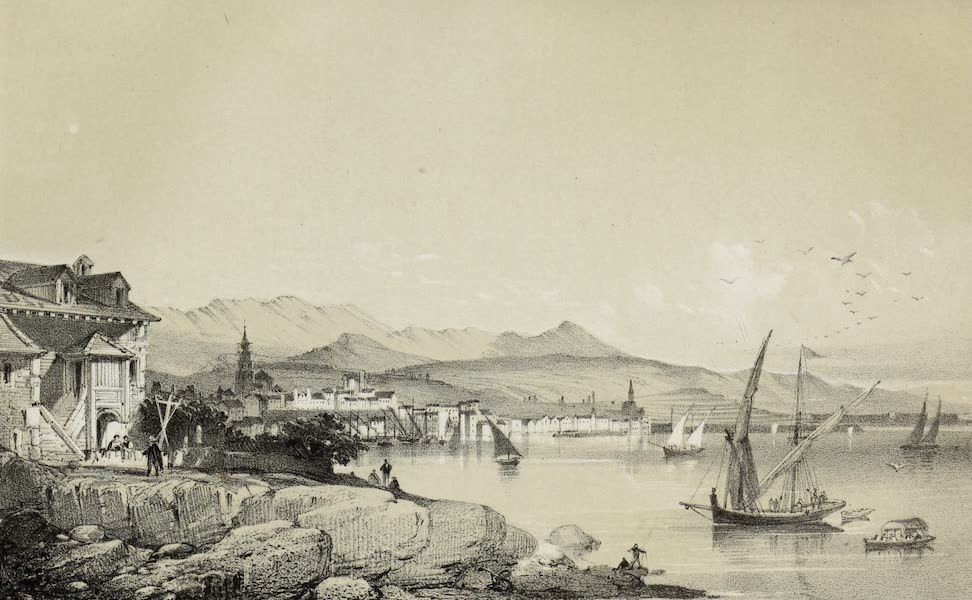 Highlands and Islands of the Adriatic - Bay of Spalato with Caprarius in the Distance (1849)