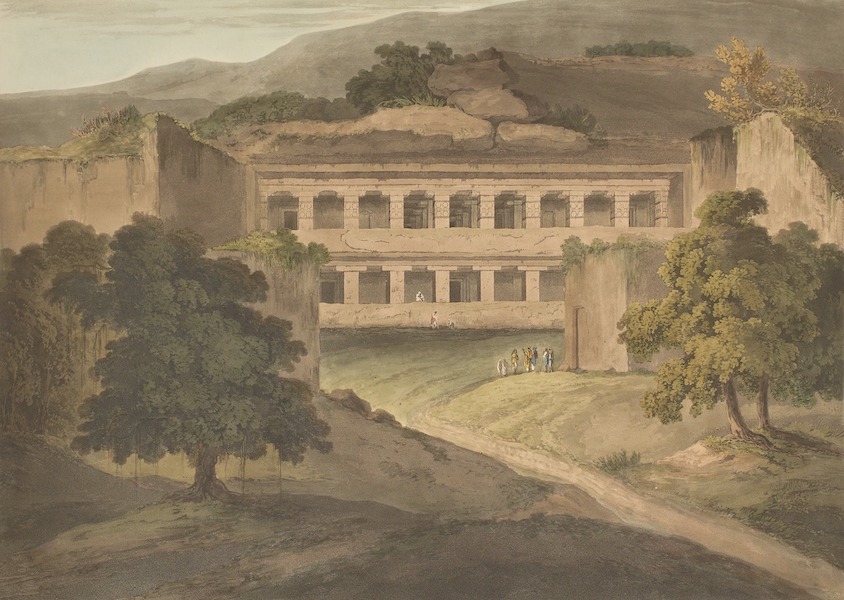 Hindoo Excavations in the Mountain of Ellora - Dotali (1803)