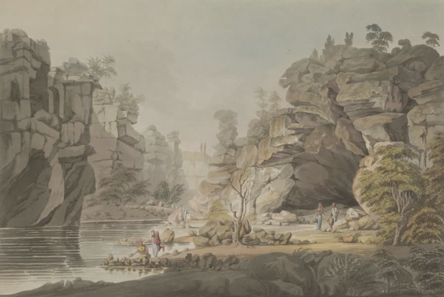 Hindoostan Scenery - Northern Entrance of Gundecotta Pass (1799)