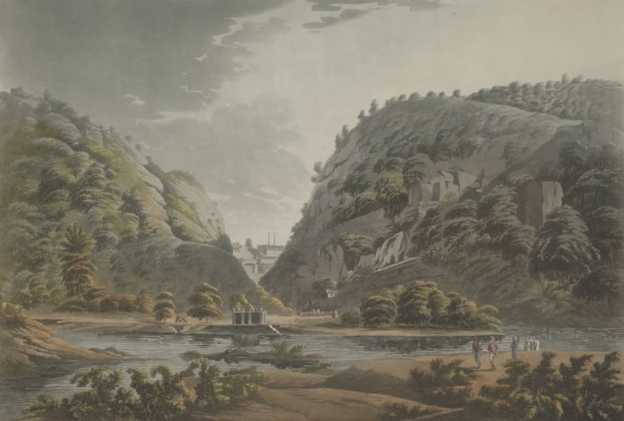 Hindoostan Scenery - Southern Entrance of Gundecotta Pass (1799)