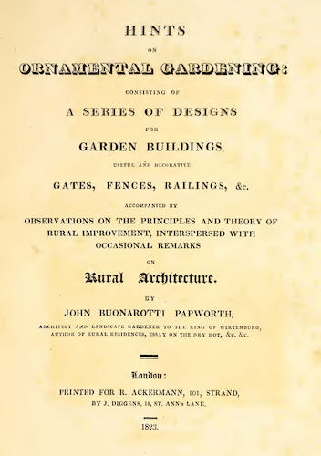 Hints on Ornamental Gardening (1823)