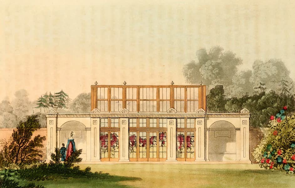 Hints on Ornamental Gardening - A Conservatory (1823)