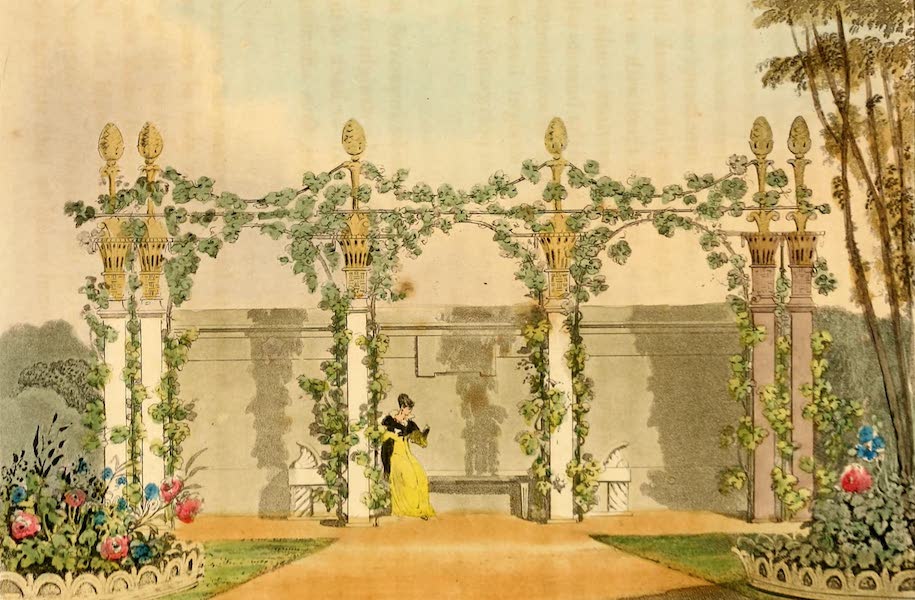 Hints on Ornamental Gardening - A Garden Seat (1823)