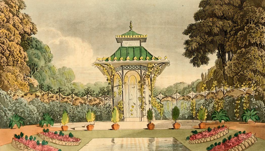 Hints on Ornamental Gardening - An Aviary (1823)