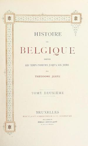 Histoire de Belgique Vol. 2