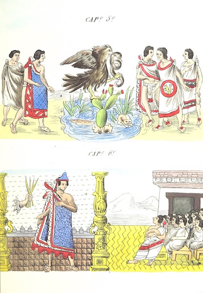 Historia de las Indias de Nueva Espana y Islas de Tierra Firme Atlas - Trat: 1 - Lamina 3 (1880)