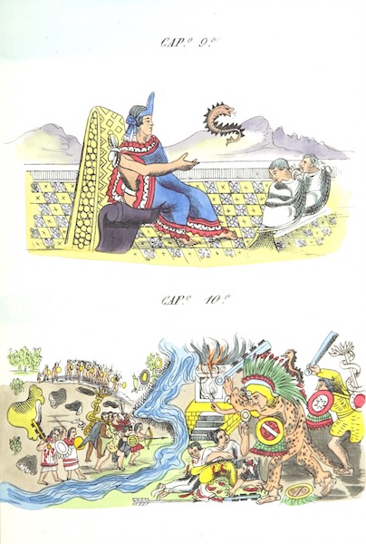 Historia de las Indias de Nueva Espana y Islas de Tierra Firme Atlas - Trat: 1 - Lamina 5 (1880)