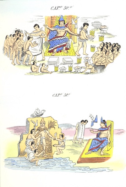 Historia de las Indias de Nueva Espana y Islas de Tierra Firme Atlas - Trat: 1 - Lamina 9 (1880)