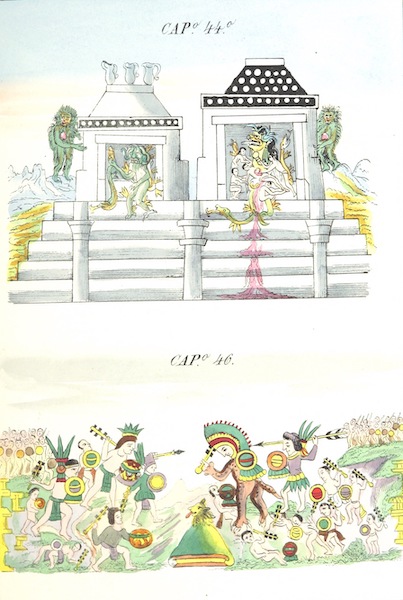 Historia de las Indias de Nueva Espana y Islas de Tierra Firme Atlas - Trat: 1 - Lamina 15 (1880)