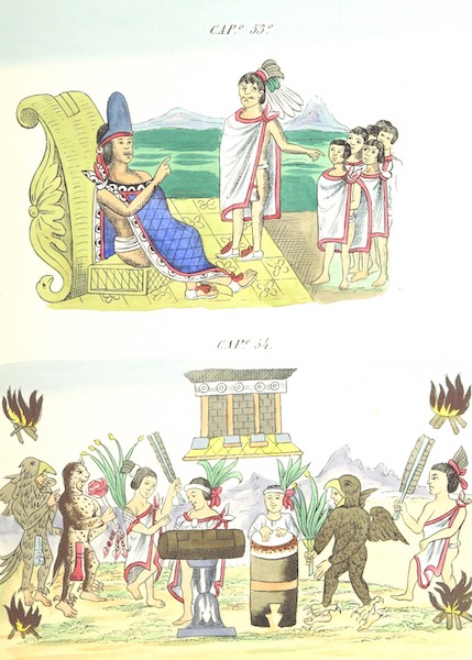 Historia de las Indias de Nueva Espana y Islas de Tierra Firme Atlas - Trat: 1 - Lamina 19 (1880)