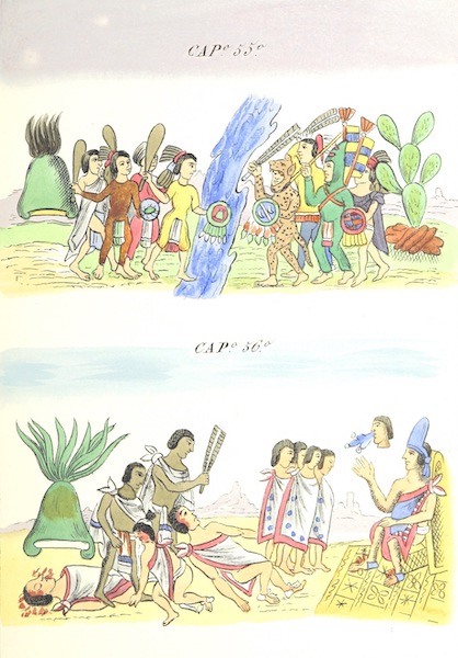 Historia de las Indias de Nueva Espana y Islas de Tierra Firme Atlas - Trat: 1 - Lamina 20 (1880)