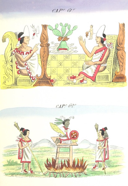Historia de las Indias de Nueva Espana y Islas de Tierra Firme Atlas - Trat: 1 - Lamina 23 (1880)