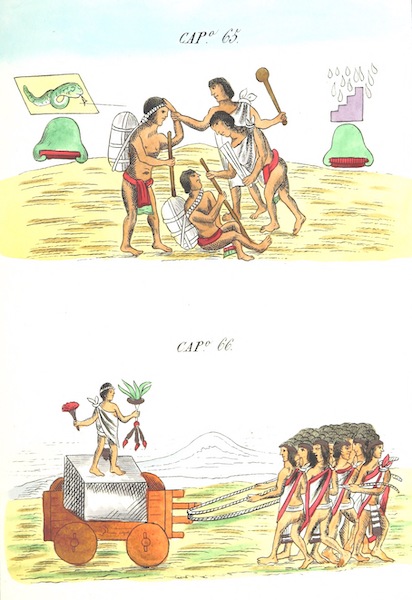 Historia de las Indias de Nueva Espana y Islas de Tierra Firme Atlas - Trat: 1 - Lamina 25 (1880)