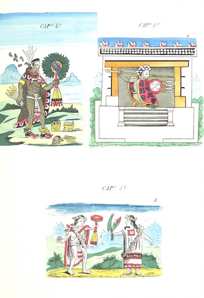 Historia de las Indias de Nueva Espana y Islas de Tierra Firme Atlas - Trat: 2 - Lamina 5 (1880)