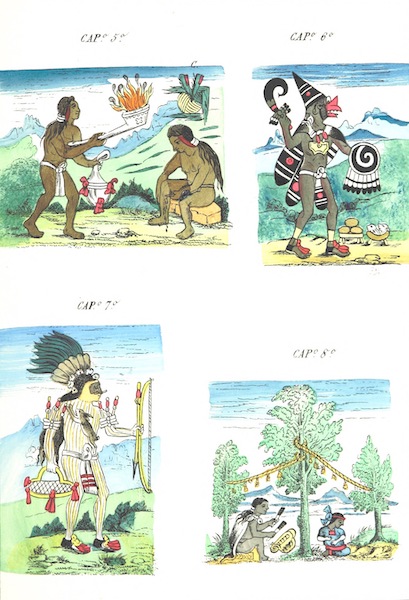 Historia de las Indias de Nueva Espana y Islas de Tierra Firme Atlas - Trat: 2 - Lamina 6 (1880)