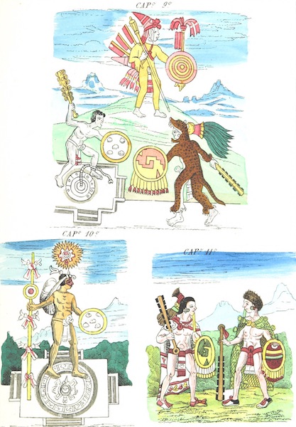 Historia de las Indias de Nueva Espana y Islas de Tierra Firme Atlas - Trat: 2 - Lamina 7 (1880)
