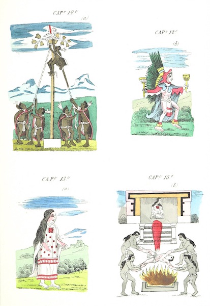 Historia de las Indias de Nueva Espana y Islas de Tierra Firme Atlas - Trat: 2 - Lamina (1880)